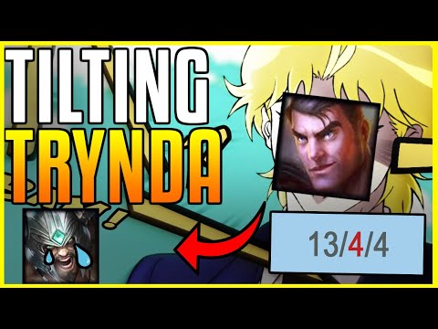 DESTRYOING A  TRYNDA TOP ABUSER  ! ! !  | Jayce VS Trynda TOP