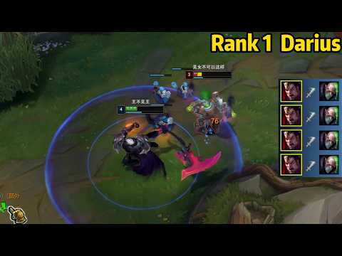 Rank 1 Darius: He Makes This Poor Singed OTP Lose His Mind!