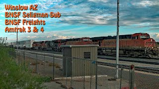 Winslow, AZ | BNSF Seligman Sub, MP 285.3 - PTZ | SouthWest RailCams LIVE