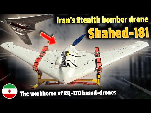 Iran's most popular RQ-170-based drone type: Shahed-181