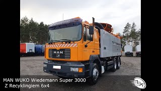 MAN FE 33.460 Wiedemann & Reichhardt Super 3000 z recyklingiem vacuum truck for sale - Image 4 | Autoline NG MAN FE 33.460 Wiedemann & Reichhardt Super 3000 z recyklingiem vacuum truck | Image 4 - Autoline
