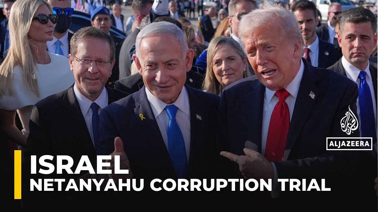 Trump asks Israeli president to pardon Netanyahu, says corruption trial ‘unjustified’