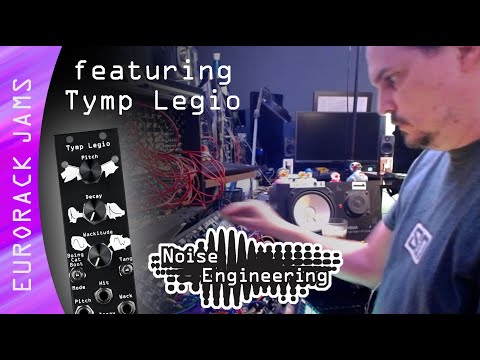 Stephen McCaul's Eurorack jam featuring Tymp Legio digital percussion