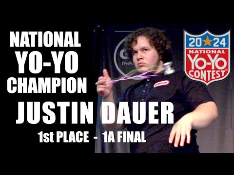 Justin Dauer - 1st Place - 1A Final - 2024 US Nationals - Presented by Yoyo Contest Central