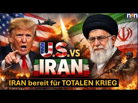 VERHÄRTETE Fronten 💥IRAN ist bereit für TOTALEN KRIEG gegen U.S.A.
