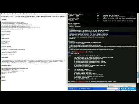 Cve 2010 4452 Oracle Java Applet2classloader Remote Code Execution Exploit
