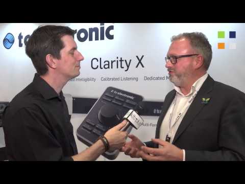 TC ELECTRONIC with Clarity X at NAB 2015