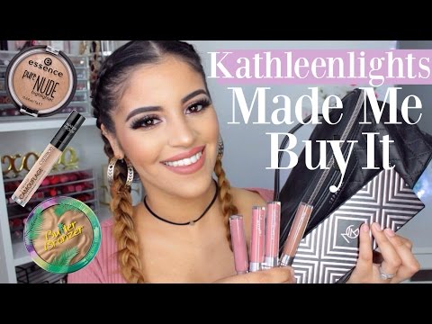 Kathleenlights Made Me Buy It!? | MAKEUP TAG Video