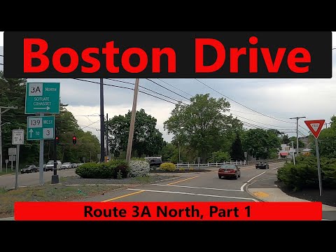 Boston Drive: Route 3A North Pt. 1, Marshfield to Hingham