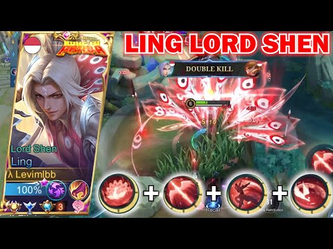LING VS PRO FANNY!! | LING LORD SHEN Super Aggressive Kill & Perfect Ultimate | MLBB X KUNGFU PANDA