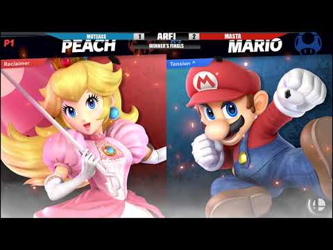 Ultimate ARFI: MuteAce (Peach) vs Masta (Mario) - WFs
