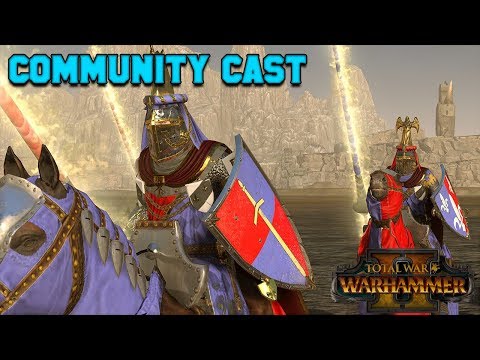 Multiplayer Battle: Bretonnia vs.Empire - PROFPWN FIGHTS FOR THE LADY | Total War: Warhammer 2