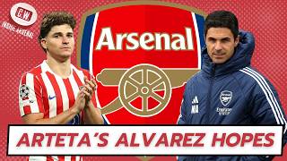 Arsenal latest news: Alvarez latest | Arteta's hope | Martinelli talks progress | PFA awards