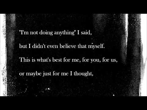 The Approaching Curve by Rise Against (Lyric Video)