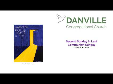 March 1, 2026 – Second Sunday in Lent, Communion Sunday