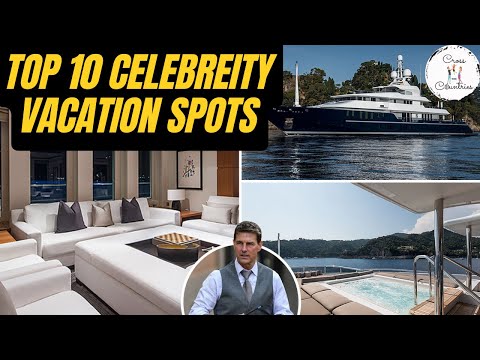 10 Most INSANE Luxurious Celebrity Vacation Spots | France, Italy, Bahamas, Tropical Islands, Hawaii