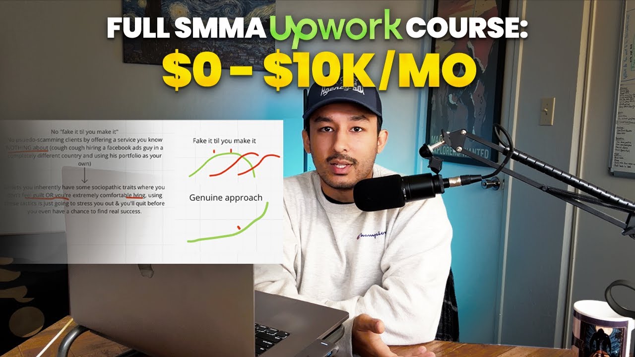 Full SMMA UpWork Course: $0 - $10k/mo in the most realistic and achievable way possible