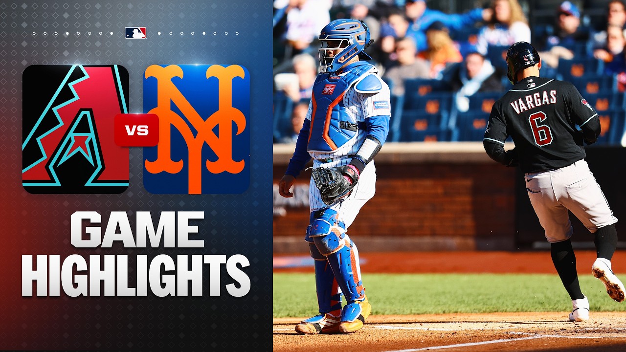D-backs vs. Mets Game Highlights (4/8/26) | MLB Highlights
