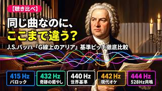 Download lagu 【聴き比べ】同じ曲なのにここまで違う?『G線上のアリア』基準ピッチ比較(415Hz / 432Hz / 440Hz / 442Hz / 444Hz) mp3 Download lagu 【聴き比べ】同じ曲なのにここまで違う?『G線上のアリア』基準ピッチ比較(415Hz / 432Hz / 440Hz / 442Hz / 444Hz) mp3