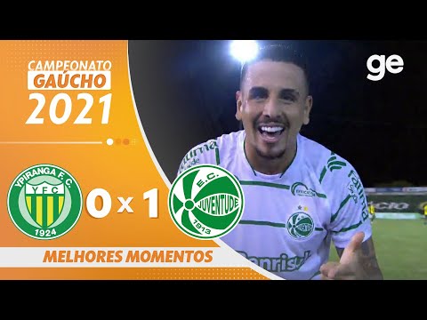 YPIRANGA 0 X 1 JUVENTUDE | MELHORES MOMENTOS | 5ª RODADA GAÚCHO 2021 | ge.globo