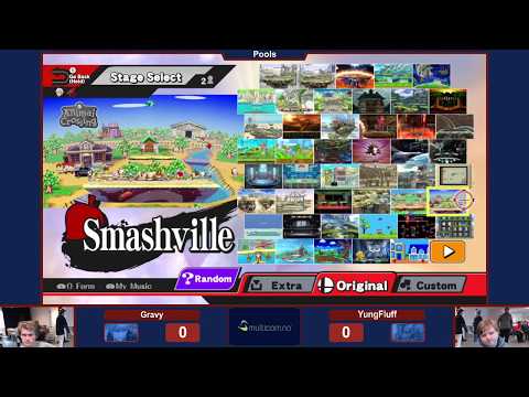 GG Bergen Laksevåg 48 -Gravy vs YungFluff - Pools - Smash 4