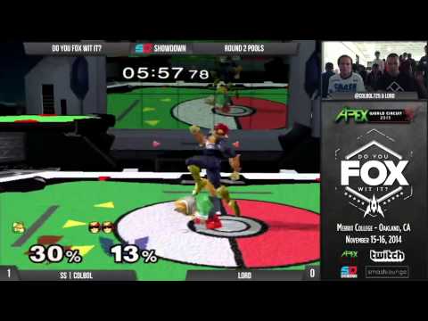 DYFWI - Day 2 - Round 2 Pools: SS|Colbol (Fox) vs Lord (C. Falcon)