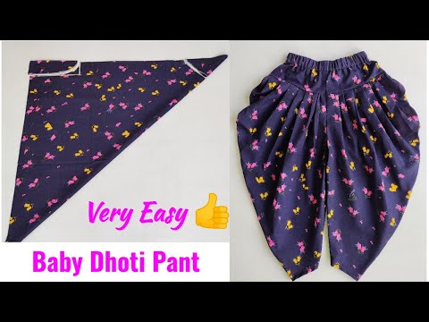Baby Dhoti Pant Cutting And Stitching | Dhoti Pant Cutting And Stitching