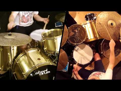 Steeldrum Brass drum set - TEST