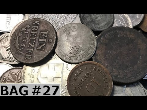 EPIC 1700s SILVER COIN FROM A SWISS CANTON & SO MUCH MORE Found In Foreign Coin Search - Hunt #27