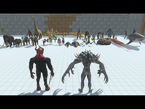 SCOURGE WITH KOZAROG VS BOSS & MINIBOSS - Animal Revolt Battle Simulator