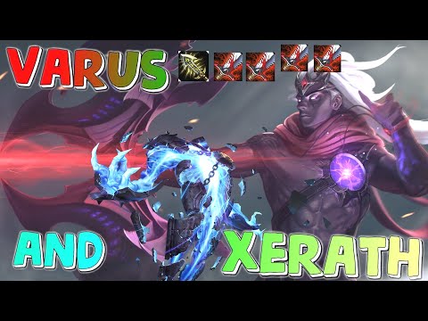 URF 2020 Best Plays Varus and Xerath Sniper Shoot, Funny Moments and Good Team Play Witch Friend