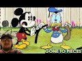 Mickey Mouse 2013 Gone To Pieces First Time Watching Goofy Breaks Into Bits