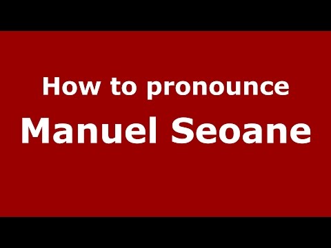 How to pronounce Manuel Seoane (Spanish/Argentina) - PronounceNames.com