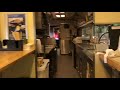 Walking Through The Buffet On A MK3A Coach