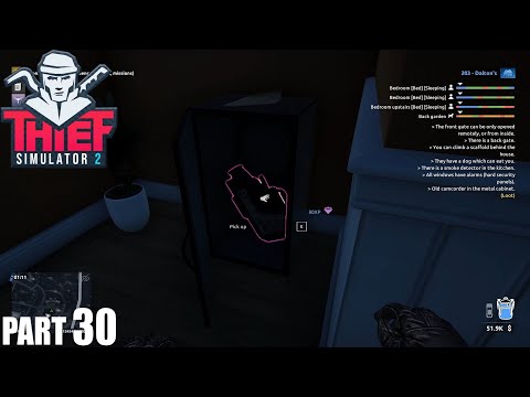 Thief Simulator 2 Walkthrough Gameplay Part 30 - Complete 203 residence all loot, missions / PC