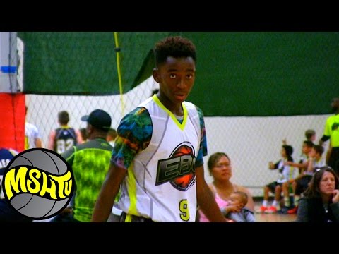 Nakial Cross makes a BIG IMPACT at 2015 EBC West Camp - Class of 2020 Basketball