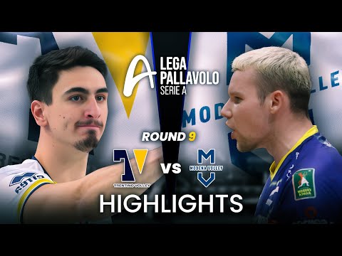 Trentino vs Modena | Highlights | Italian Volleyball League 2025