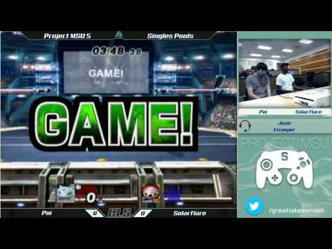 Project MSU 5 Pools - Poi (Ivysaur) vs. Solarflare (Meta Knight/Toon Link)