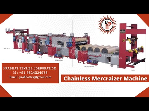 Chainless Fabric Mercerizing Machine