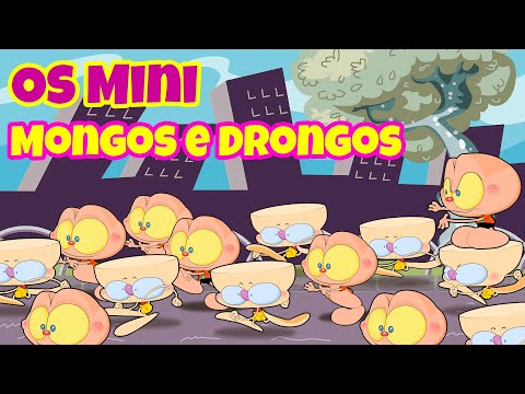 Mongo e Drongo e os Mini Mongos e Mini Drongos - Desenho animado Troca de Corpos parte 2