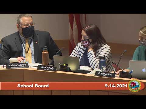 9.14.2021 School Board