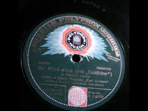 Mr Pickwick from Chaplin movie The Gold Rush Paul Godwin 1925