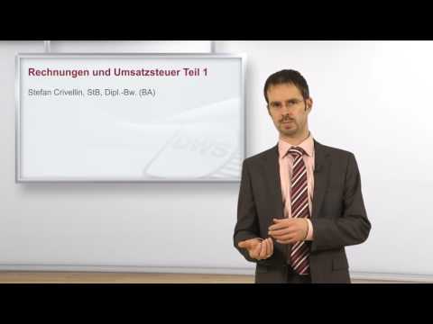 Rechnungen und Umsatzsteuer Teil 1