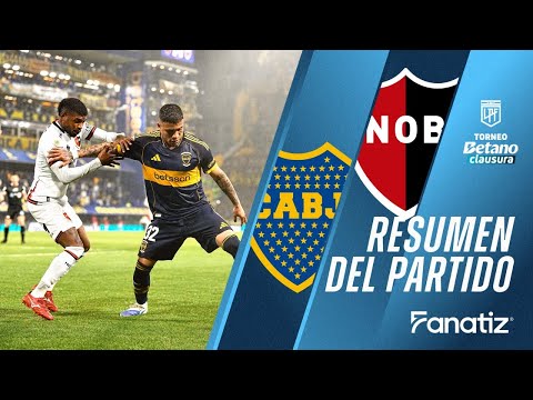 Boca Juniors 5 vs. Newells 0 - Resumen del Partido | #torneoclausura2025