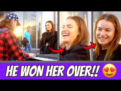 Hillbilly Plays Piano!! Then She Falls in Love ❤️