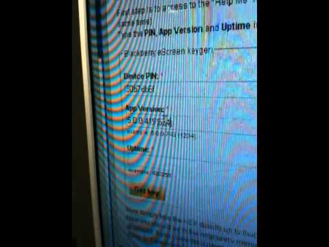 comment trouver uptime blackberry curve 8520