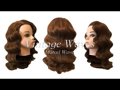✨Vintage Waves✨Marcel Waves✨Tutorial✨ 19mm curling iron