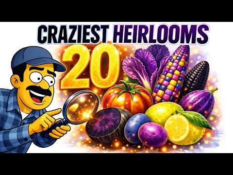 20 Weirdest Heirloom Seeds You Can Buy Online NOW (Gardeners Will Love These)