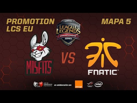 FNATIC ACADEMY VS MISFITS ACADEMY - PromotionsLCS - LCS EU - Mapa 5