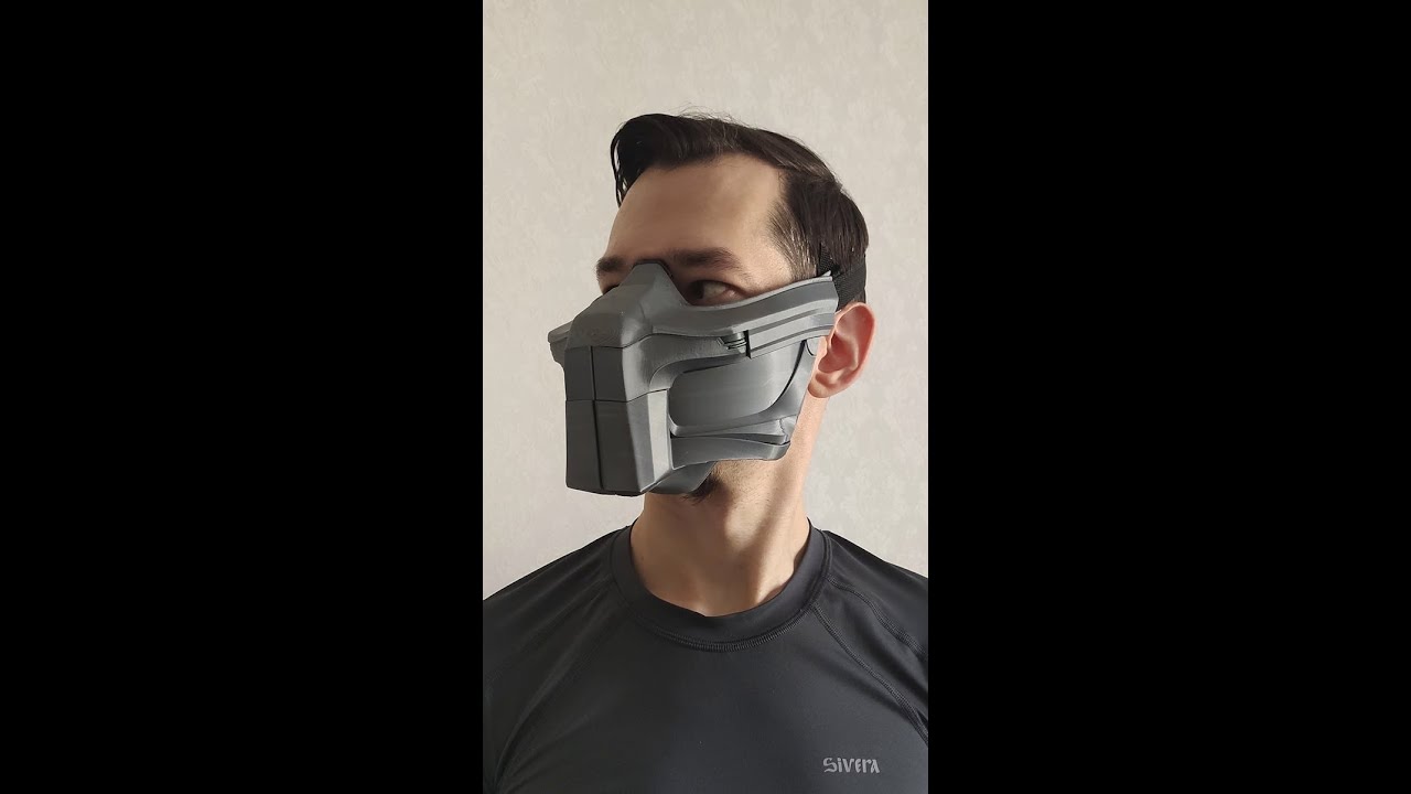 The Predator Inspired 3D Printed Mask